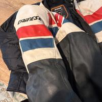 Giacca moto in pelle Dainese