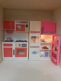 Cucina e frigorifero Barbie