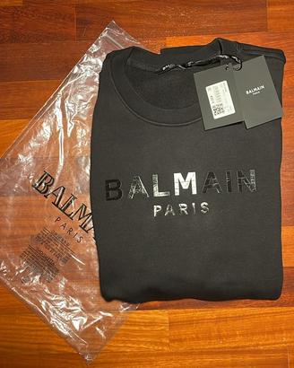 Felpa balmain taglia L originale - rara -elegante