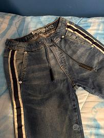 Jeans cargo donna boxeur