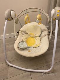 Sdraietta neonato con dondolio e musica