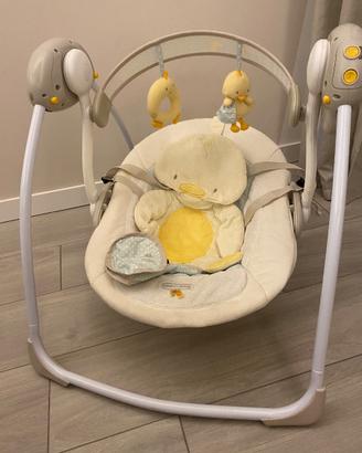 Sdraietta neonato con dondolio e musica