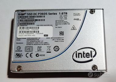 Intel P3605 1.6TB DC SSD Series MLC PCIE NVMe 2.5
