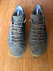 Sneakers Learher Crown Uomo