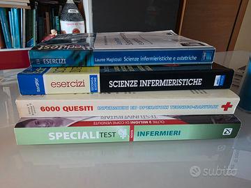 4 Volumi per concorsi Infermieri
