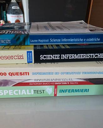 4 Volumi per concorsi Infermieri