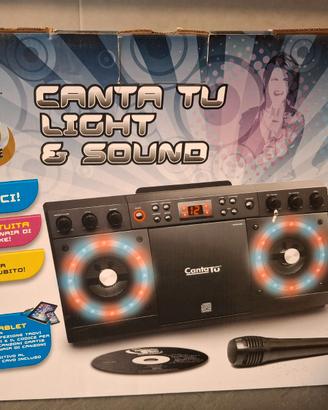 Canta Tu Light e Sound Karaoke +microfono Giochi P