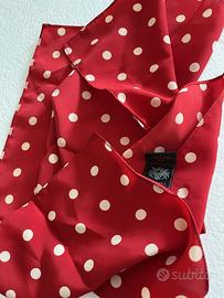 Foulard Jean Paul Gaultier - Rosso - 48x48 cm