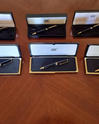 Collezione di 6 Montblanc nuove, da 3.000 € a 1170