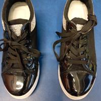 scarpe  con strass n 38 con solette nuove ergonomi