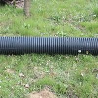 TUBO corrugato di DRENAGGIO 2,20 m diametro 25cm