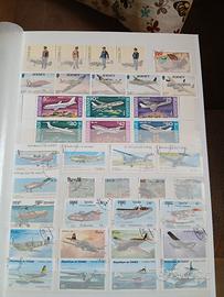 Francobolli Francobollo Aerei  Alitalia Boeing 