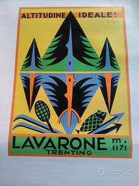 manifesto/poster pubblicitario turistico vintage