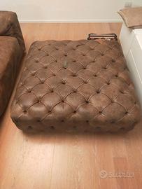 Pouff e Divano pelle