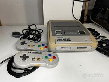 Nintendo SNES testat e funzionante