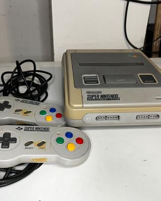 Nintendo SNES testat e funzionante