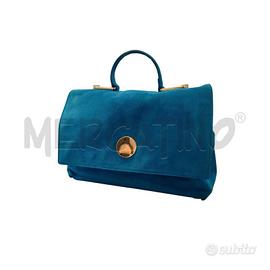BORSA DONNA PELLE TURCHESE COCCINELLE