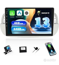 SIXWIN 4+64G Autoradio Android 13 con CarPlay/Andr
