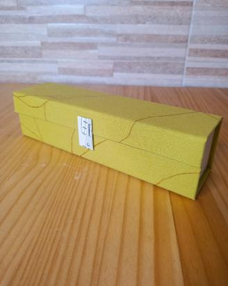 Scatola/Astuccio Portapenne giallo
