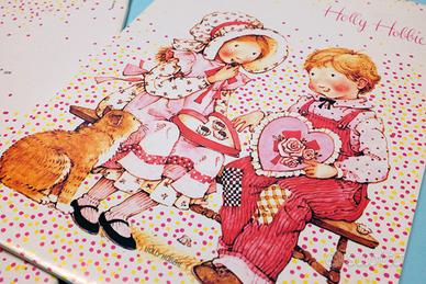 Set 6 quaderni A5 holly hobbie anni 70 flessibile