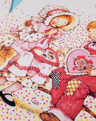 Set 6 quaderni A5 holly hobbie anni 70 flessibile