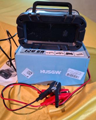 Caricabatteria intelligente per auto  12V 6A