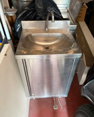 Lavandino acciaio inox