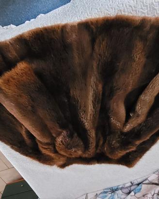 giaccone in pelliccia sintetica