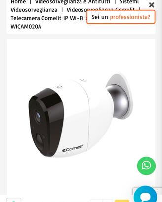 Comelit telecamera wifi