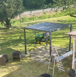 Gazebo giardino in ferro