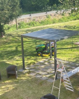 Gazebo giardino in ferro