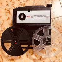 proiettore Super 8 più giuntatrice