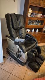 poltrona massaggiante usata