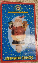 luce notturna Babbo natale