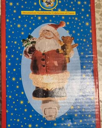 luce notturna Babbo natale