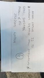 ATTUATORE ELETTRICO FRENO STAZIONAMENTO