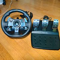 G29 LOGITECH VOLANTE G920 + PEDALI XBOX + PC Logit