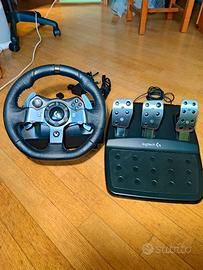 G29 LOGITECH VOLANTE G920 + PEDALI XBOX + PC Logit