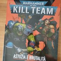 Libro Warhammer kill team astuzia e brutalità