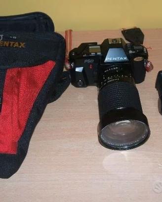 PENTAX P50 Analogica + Obiettivo Cosina 28-200mm