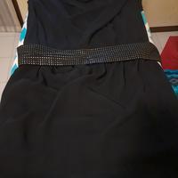 abito nero Benetton 