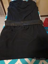 abito nero Benetton 