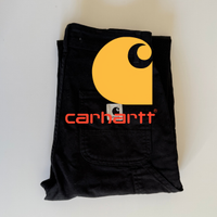 Carhartt pantalone jeans nero uomo/ donna unisex