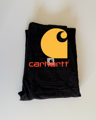 Carhartt pantalone jeans nero uomo/ donna unisex