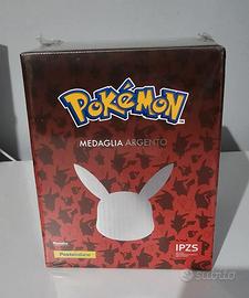 Moneta Argento Pokemon Poste Italiane