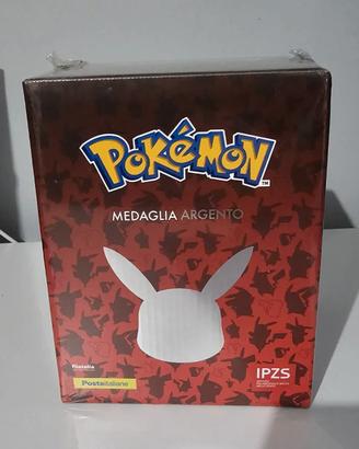 Moneta Argento Pokemon Poste Italiane