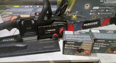 Motosega ricaricabile performance parkside 