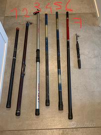 canne da Pesca fisse e mulinello