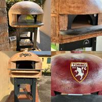 Forno Pizza Legna o gas. Per Esterno. Alta Qualità