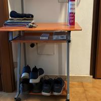 Tavolino per computer e stampante